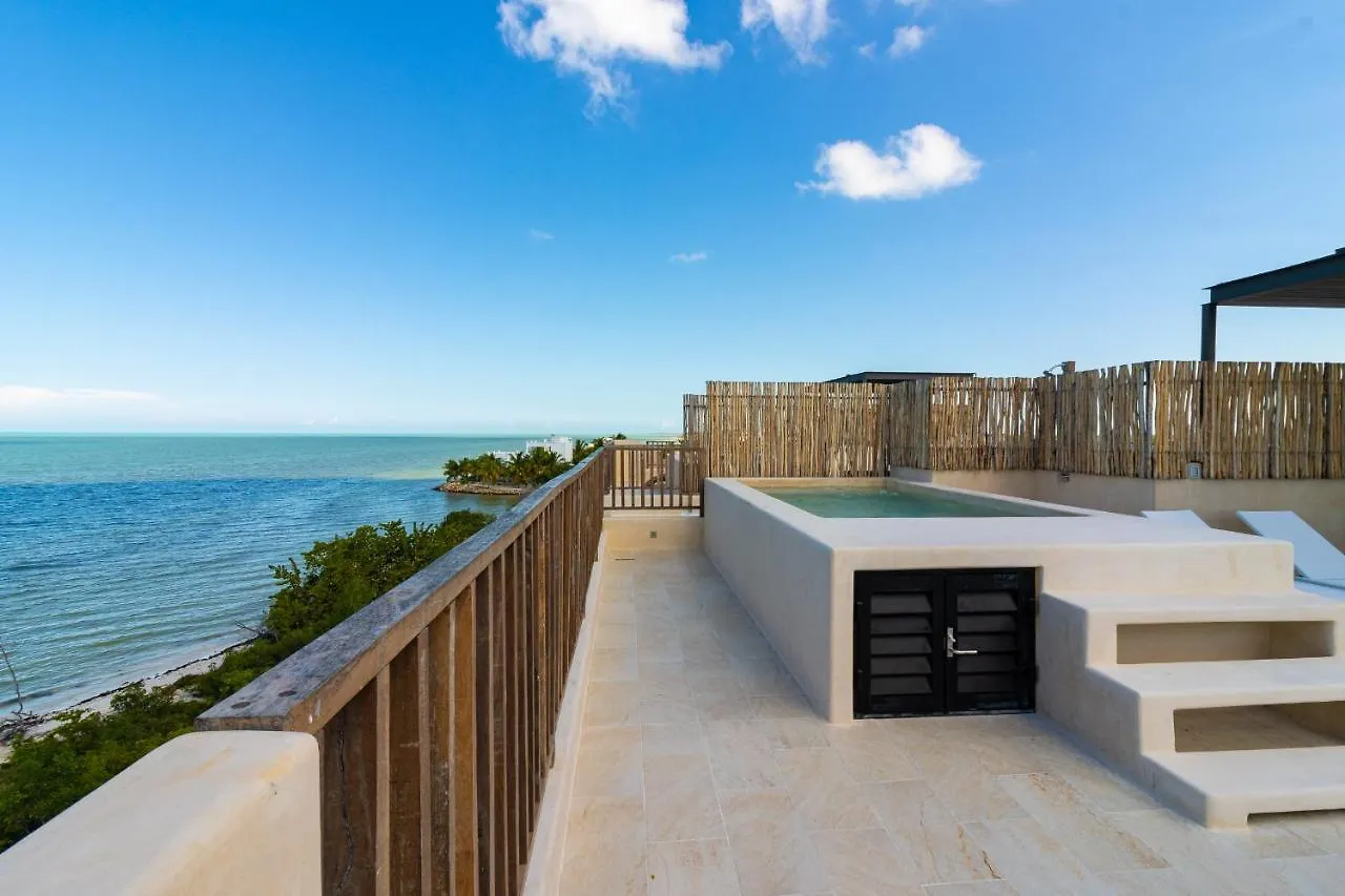Beautiful Ocean View Penthouse With Private Pool -C301 Hotel Isla Holbox