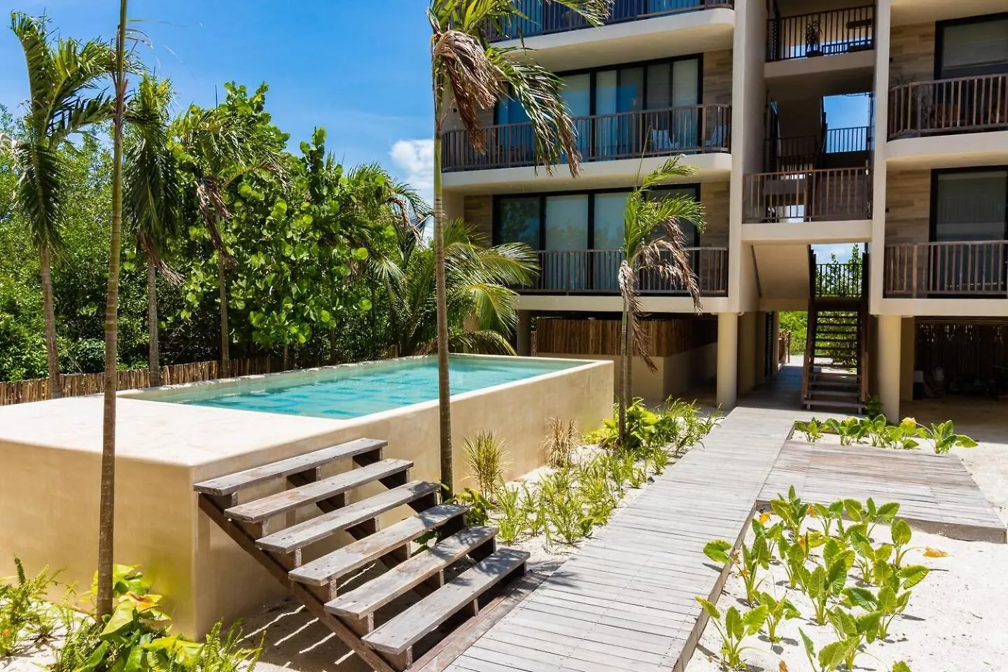 Beautiful Ocean View Penthouse With Private Pool -C301 Hotel Isla Holbox Mexico